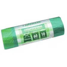 Мешки для мусора с завязками Ромашка Надежные ВЗ0601013 (10 шт)