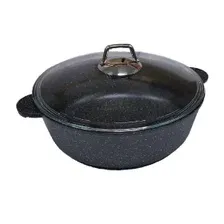 Жаровня Виктория Гранит со стекл. крышкой АЛА 260 (G1026G)