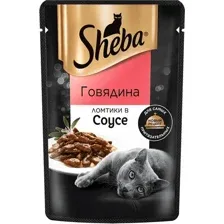 Sheba Ломтики в соусе (Говядина) 75 г