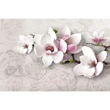 Фотообои листовые Vimala Ветка магнолии (270x400)