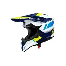 Мотошлем Airoh WRAAAP Vision WRAV31-L (L, желтый/синий глянец)