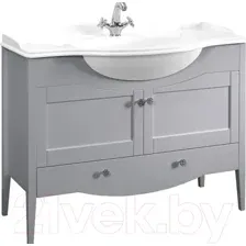 Belux Тумба с умывальником Афины Н105-01 (30 серый матовый)