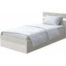Кровать PROxSON Milton с ПМ 90x200 (ясень шимо светлый/дуб шамони светлый 124)