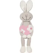 Мягкая игрушка Maxitoys Luxury Slim Зайка с сердцем / MT-MRT042101-33