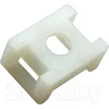 Площадка для стяжки Rexant ПС-2 22x16мм / 07-2102 (100шт, белый)
