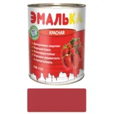 Эмаль Эмалька ПФ-115 С (900мл, красный)