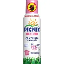 Аэрозоль против насекомых Picnic Baby 125 мл