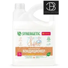 Synergetic кондиционер-ополаскиватель для белья "миндальное молочко" гипоаллерг, 2,75л, (90 стирок)