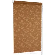 Рулонные шторы Delfa Сантайм Жаккард Версаль СРШ-01М 8714 68x170 (какао)