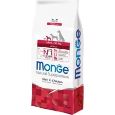 Сухой корм Monge Dog Daily Line Mini для взрослых собак мелких пород, из курицы 7,5кг