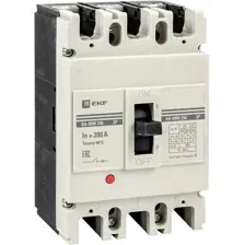 Выключатель автоматический EKF PROxima ВА-99 250200А 3P 35кА mccb99-250-200m