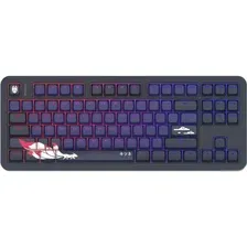 Клавиатура Red Square Alumix TKL Classic Kitsune g3ms Aquamarine, черный