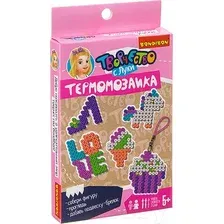 Развивающая игра Bondibon Термомозаика 2D. Пирожное-мороженое / ВВ3283