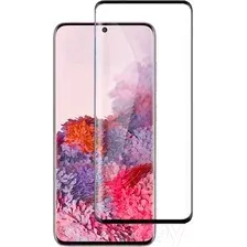 Защитное стекло Case Full Screen для Samsung Galaxy S20 (черный глянец)