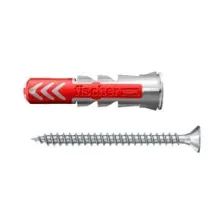 Дюбель распорный 6x30 DUOPOWER с саморезом (12шт упак.) Fischer