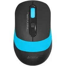 Мышь A4Tech Fstyler FG10S (черный/голубой)
