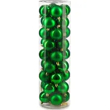 Елочная игрушка Ausini VT25-04002-5 (зеленый, 36 шт)