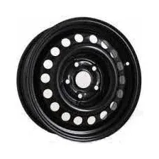 Штампованный диск Eurodisk 53A39Z 14x5.5" 4x100мм DIA 56.6мм ET 39мм Black