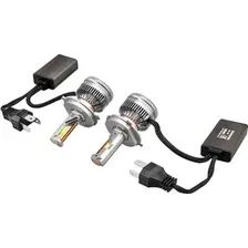 Светодиодная лампа Skyway H4 P43t 12V 170W 15000Лм вентилятор + драйвер SENATOR PRO 6500К (2 шт)