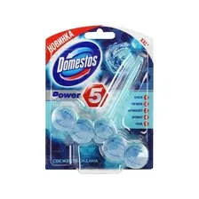 DOMESTOS Блок для очищения унитаза Power 5 Свежесть океана 55г 67091664