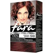 Крем-краска Fara Classic 510 красное дерево 50 мл