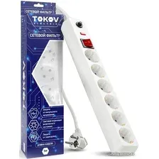 Сетевой фильтр Tokov Electric TKE-C01-SF6-5-ZV