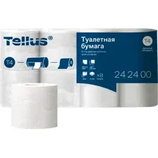 Туалетная бумага Tellus Трехслойная / 24240027 (8рул)