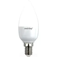 Светодиодная лампочка SmartBuy С37 E14 7 Вт 3000 К [SBL-C37-07-30K-E14]