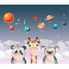Фотообои листовые Citydecor Bubble Gum 8 (300x260см)