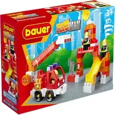 Конструктор Bauer Fireman 740 Пожарная машина и тренировочная площадка