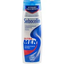 Шампунь для волос Sebocelin For Men, сандаловое дерево, против перхоти, 400 мл