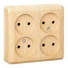 Розетка Systeme Electric Этюд PA16-205D