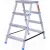 Лестница-стремянка LadderBel STR2-AL-4EP (STRD-AL-4H)