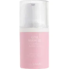 Маска для лица кремовая The Saem Gem Miracle Pink Pearl Bubble Mask (50мл)