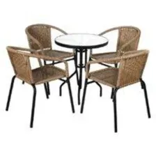 Комплект садовой мебели BiGarden Terazza 1-4 (светло-коричневый)