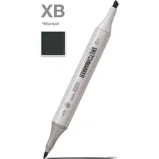 Маркер перманентный Sketchmarker Двусторонний XB SM-XB (черный)