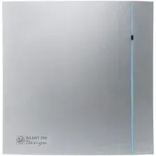 Осевой вентилятор Soler&Palau Silent-200 CRZ Silver Design - 3C [5210606100]