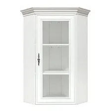 Шкаф распашной Black Red White Kentaki S320-NADN1W (белый/белый)