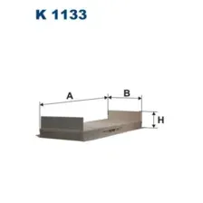 фильтр воздушный салонакондиционера 466x1755x70 MAN TG-A TG-LOmn 00- FILTRON K 1133