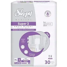 SLEEPY Подгузники для взрослых (Xlarge Super 2), 30 шт