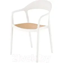 Стул Halmar K530 (белый/натуральный)