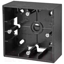 Коробка открытого монтажа Simon 1590751-038 (графитовый)