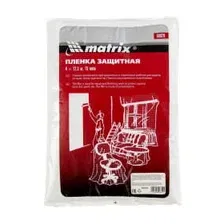 Пленка защитная, 4 х 12,5 м, 15 мкм, полиэтиленовая Matrix