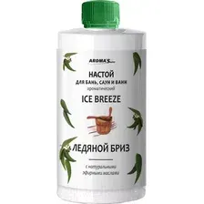 Ароматизатор для бани Aroma Saules Ледяной бриз Настой для бань, саун и ванн (400мл)