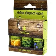 Главбаня Набор эфирных масел Б703 3x17 мл