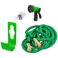 WMC TOOLS - Шланг садовый в комплекте с пистолетом-распылителем 15м / WMC-TG7106006-15M