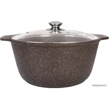 Кастрюля Kukmara жмк52а (кофейный мрамор)