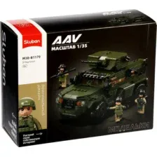 Конструктор Sluban Модельки. Боевой транспорт  M38-B1179 / 10890979