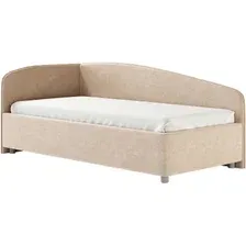 Кровать Сонум Paola L 90x200 (микровелюр бежевый)
