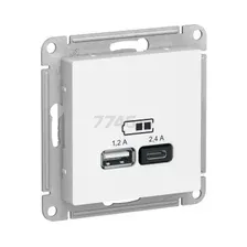 Розетка USB Systeme Electric AtlasDesign ATN001339